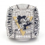 2009 Pittsburgh Penguins Stanley Cup Ring(C.Z.logo/Premium)